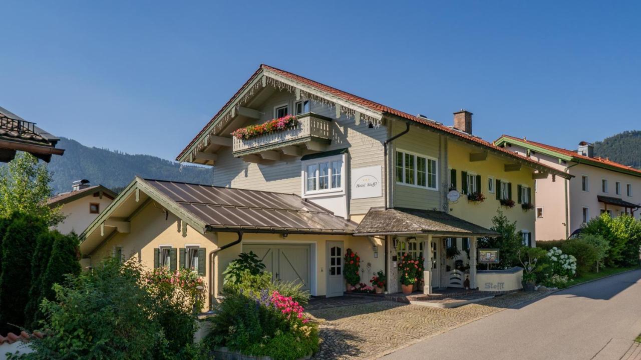 Hotel Steffl Garni Inkl Chiemgau Karte Ruhpolding Eksteriør bilde